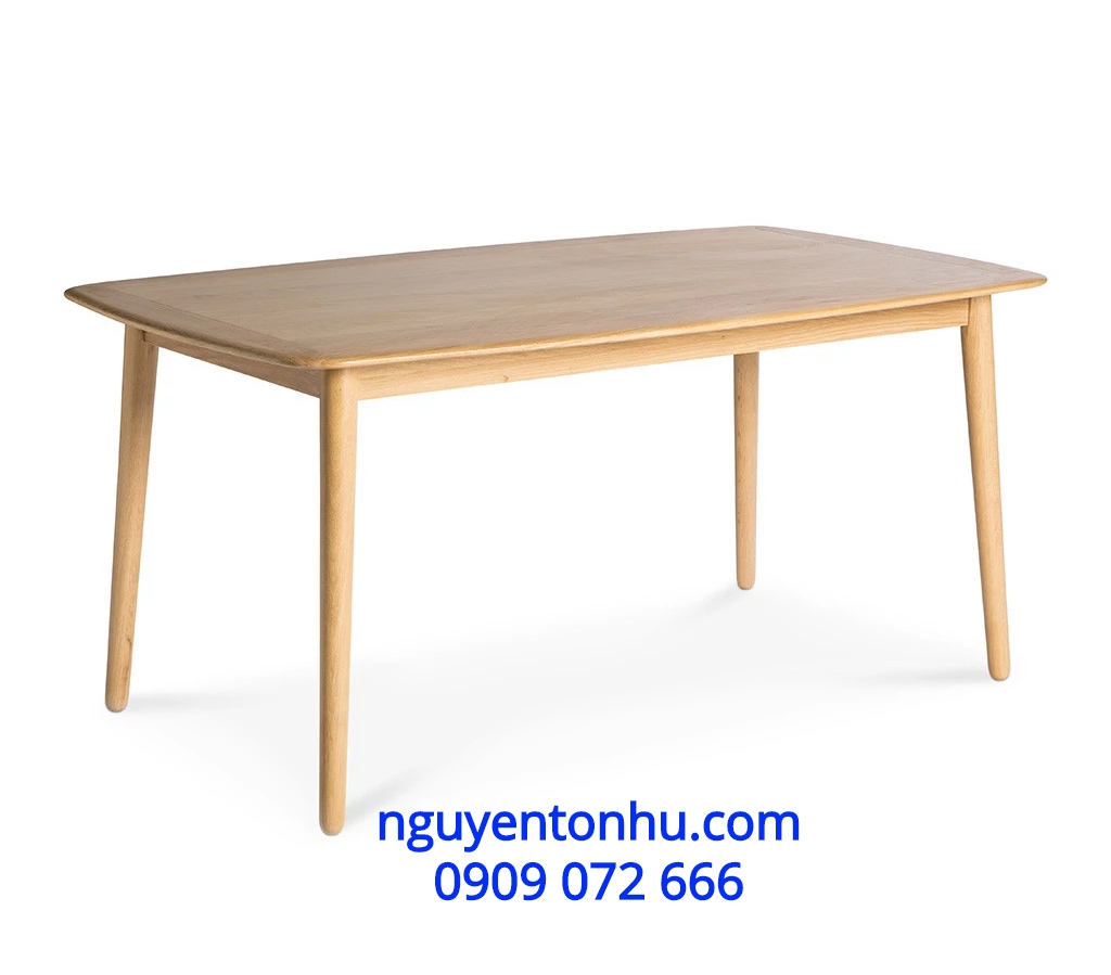 bộ bàn ăn bằng gỗ hiện đại