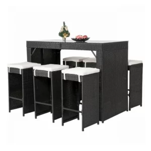 ban ghe nhua may quay bar