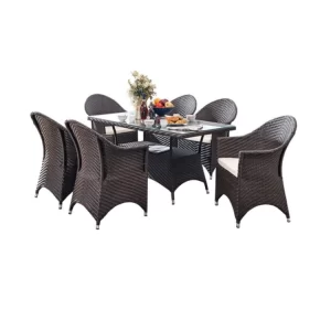 bo ban an may nhua mau den 84553